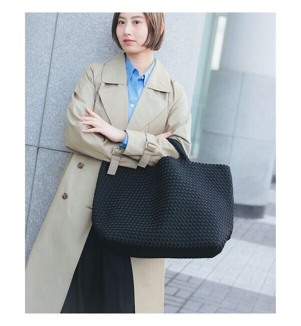 Demi-Luxe BEAMS 「NAGHEDI / イントレチャート トートバッグ」|トートバッグ|ONYX