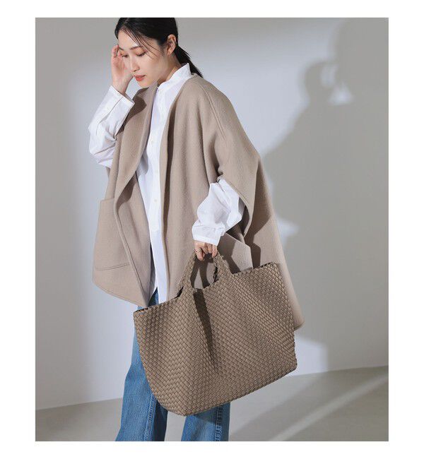 Demi-Luxe BEAMS 「NAGHEDI / イントレチャート トートバッグ」|トートバッグ|CASHMERE