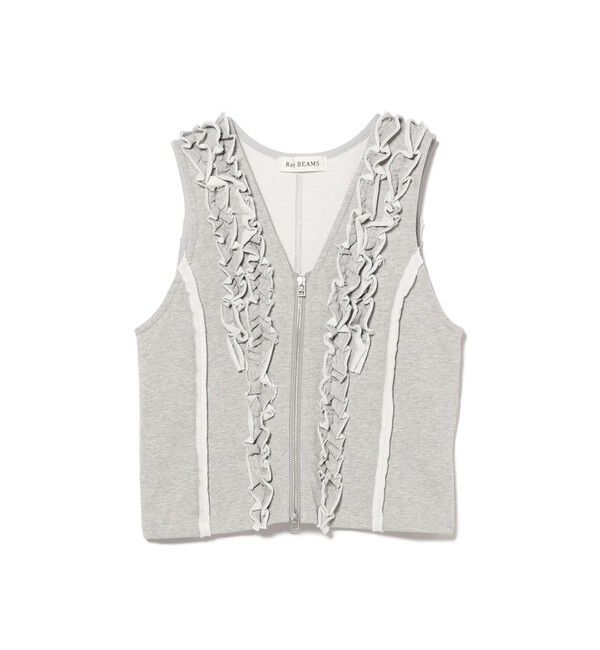 Ray BEAMS 「フリルブレード ウラケ ベスト」|ベスト・ジレ|