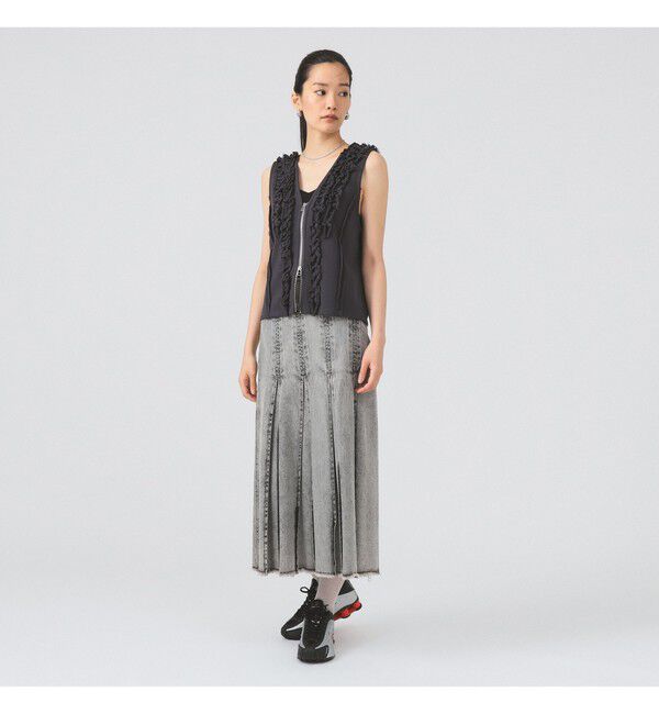 Ray BEAMS 「フリルブレード ウラケ ベスト」|ベスト・ジレ|