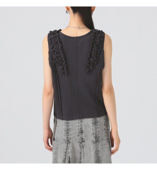 Ray BEAMS 「フリルブレード ウラケ ベスト」|ベスト・ジレ|