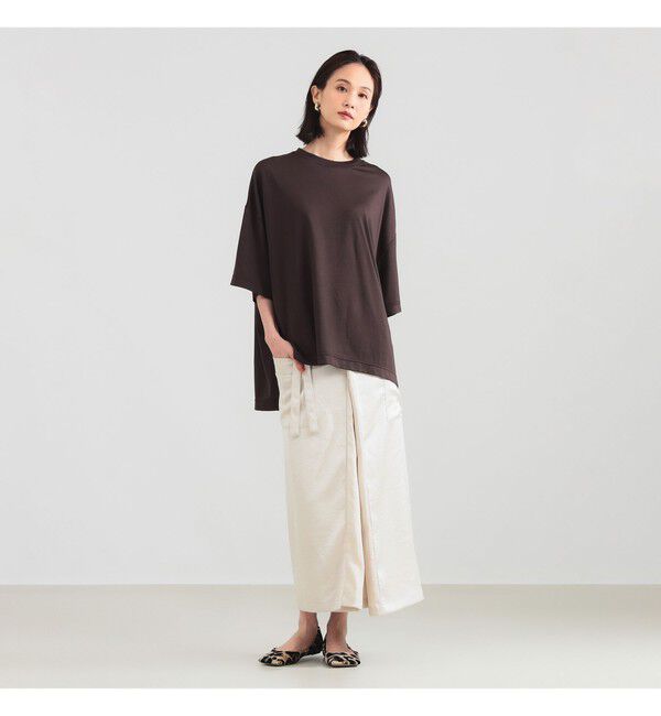 Demi-Luxe BEAMS 「COG THE BIGSMOKE / MINA ラップスカート」|スカート|