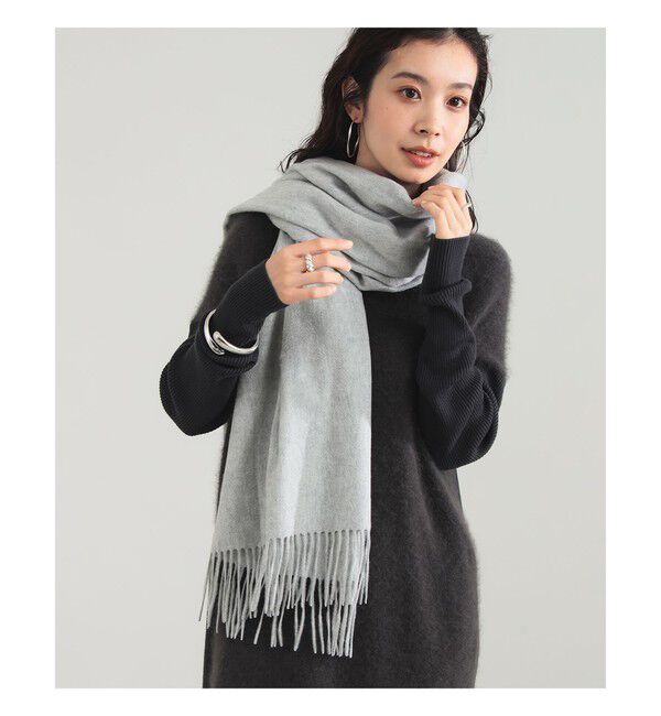 Demi-Luxe BEAMS 「カシミヤ ソリッド ストール」|ストール|