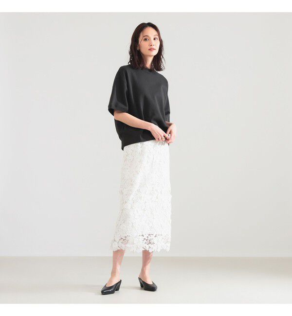 Demi-Luxe BEAMS 「ブロッサム レース スカート」|スカート|