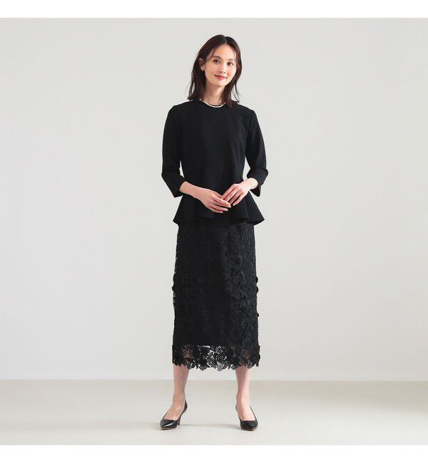 Demi-Luxe BEAMS 「ブロッサム レース スカート」|スカート|