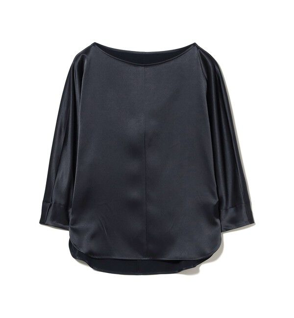 Demi-Luxe BEAMS 「トリアセ ポリエステル フラットサテン ブラウス」|シャツ・ブラウス|