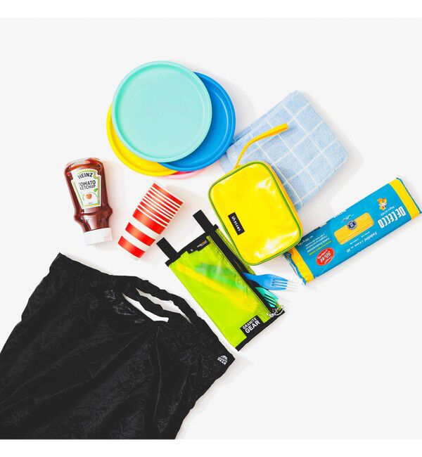 BEAMS「GRANITE GEAR / AIR GROCERY BAG エコバッグ」|フィギュア・ホビー|BLACK