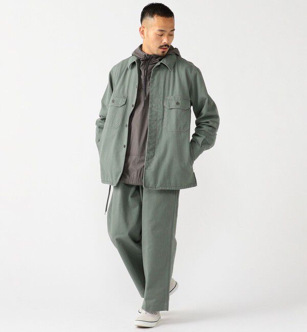 BEAMS PLUS「MIL Trousers Herringbone」|その他|