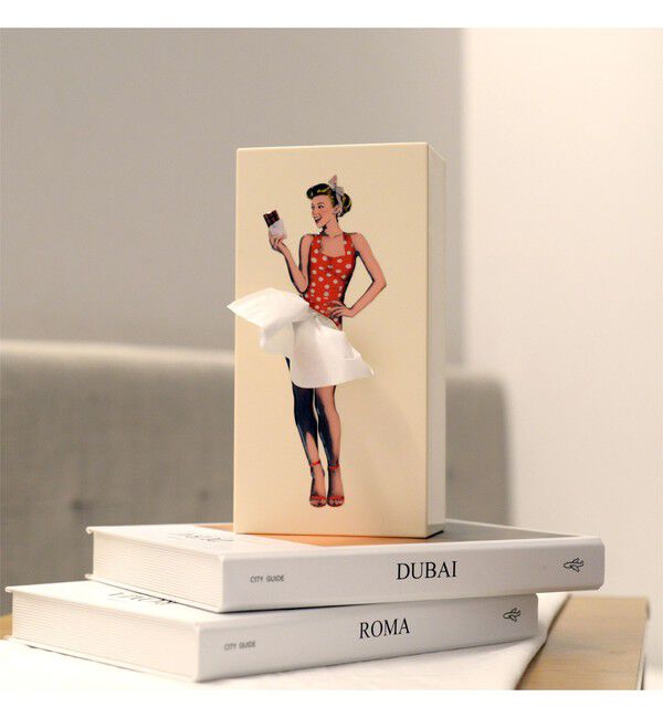 BEAMS「SPEXTRUM / Tissue UP Girl ティッシュ ケース」|その他|