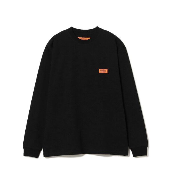 BEAMS「【別注】UNIVERSAL OVERALL / ロゴ ロングスリーブ Tシャツ」|Tシャツ・カットソー|