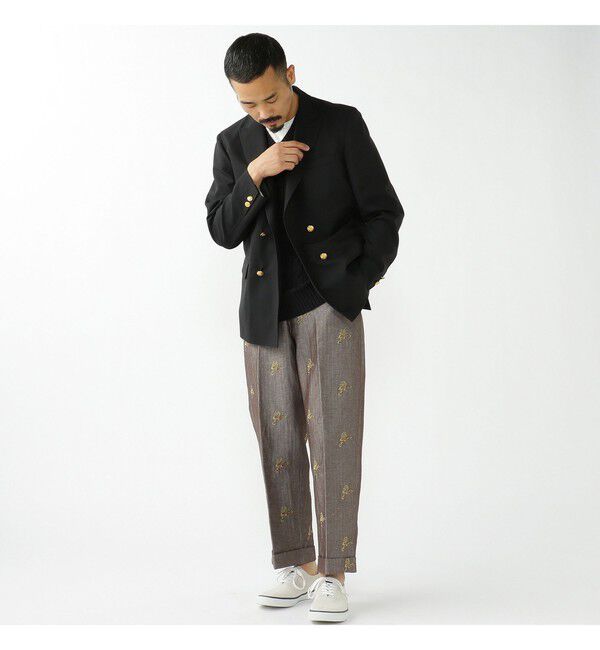 BEAMS PLUS「4B Double Breasted Blazer Wool」|テーラードジャケット|