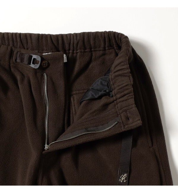 BEAMS「【別注】Gramicci / フリース オーバーパンツ」|チノ|