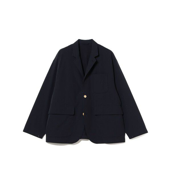BEAMS「【撥水】ワイドフィット テック ブレザー」|テーラードジャケット|