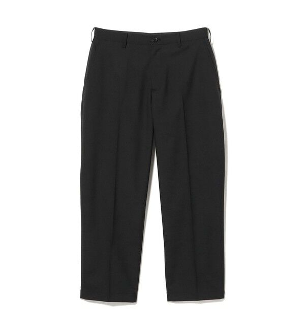 BEAMS「イージー ワイドスラックス」|チノ|BLACK