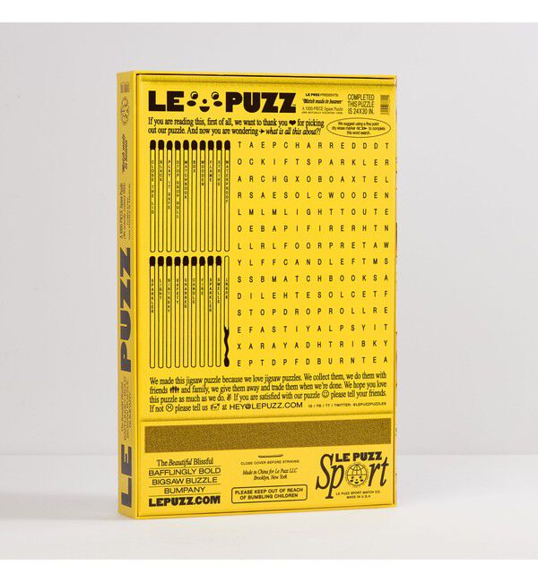 BEAMS「Le PUZZ	/ ジグソーパズル 1000ピース」|その他|