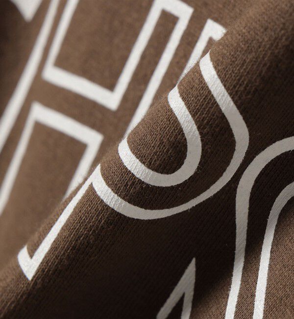 SHIPS for women「《一部追加予約》【WEB限定】 SHIPS ラウンド プリント ロゴ TEE」|Tシャツ・カットソー|