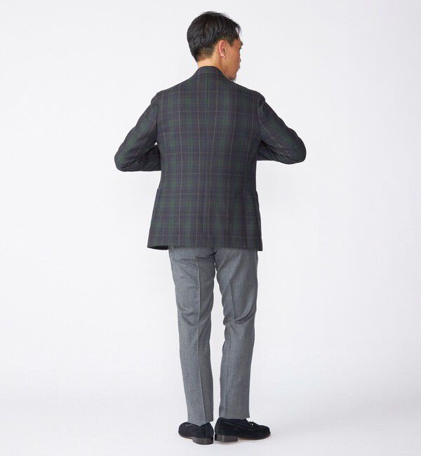 SHIPS「SHIPS:〈FUNCTION〉〈手洗い可能〉ライト サキソニー ストレッチ スラックス パンツ」|スラックス|