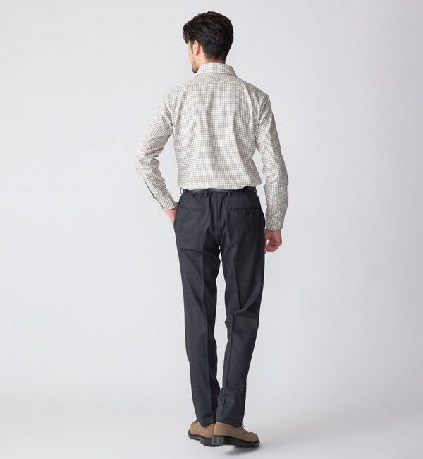 SHIPS「SHIPS:〈FUNCTION〉〈手洗い可能〉ライト サキソニー ストレッチ スラックス パンツ」|スラックス|