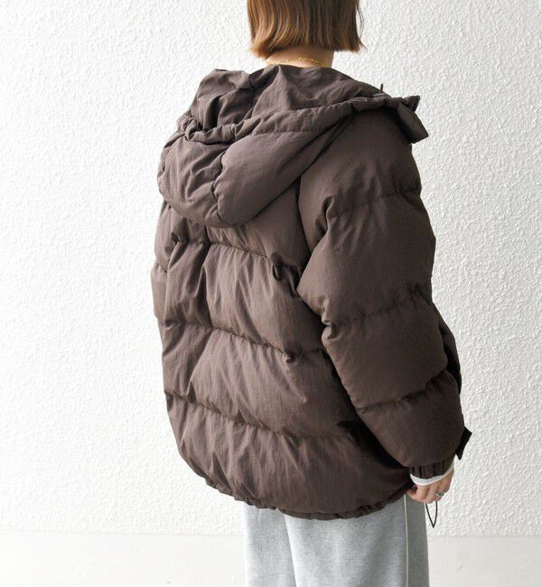 SHIPS any「SHIPS any: フーディ ショート ダウン ジャケット」|ダウン|