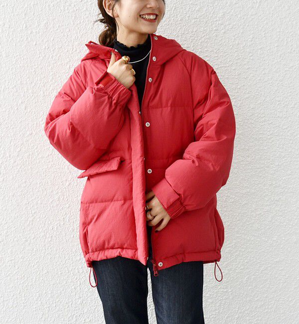 SHIPS any「SHIPS any: フーディ ショート ダウン ジャケット」|ダウン|