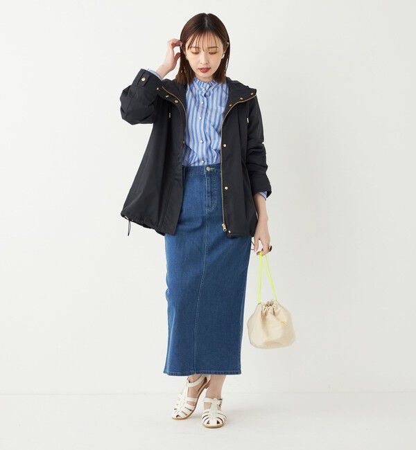 SHIPS Colors 「SHIPS Colors:〈洗濯機可能〉デニム タイト スカート◇」|タイト|