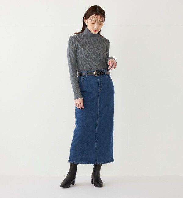 SHIPS Colors 「SHIPS Colors:〈洗濯機可能〉デニム タイト スカート◇」|タイト|