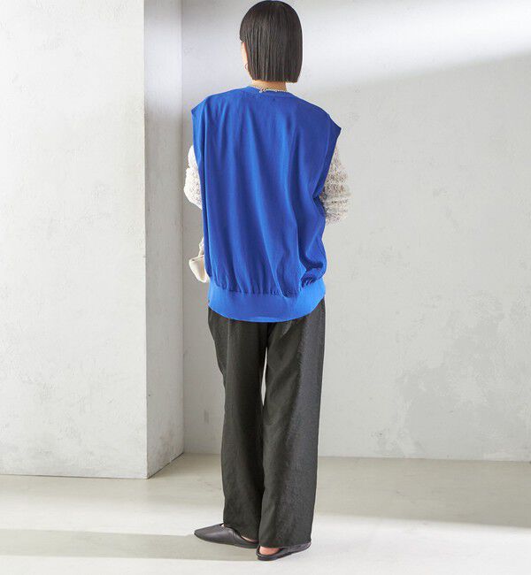 SHIPS for women「《一部追加予約》〈手洗い可能〉ツイル ドロスト パンツ」|その他|