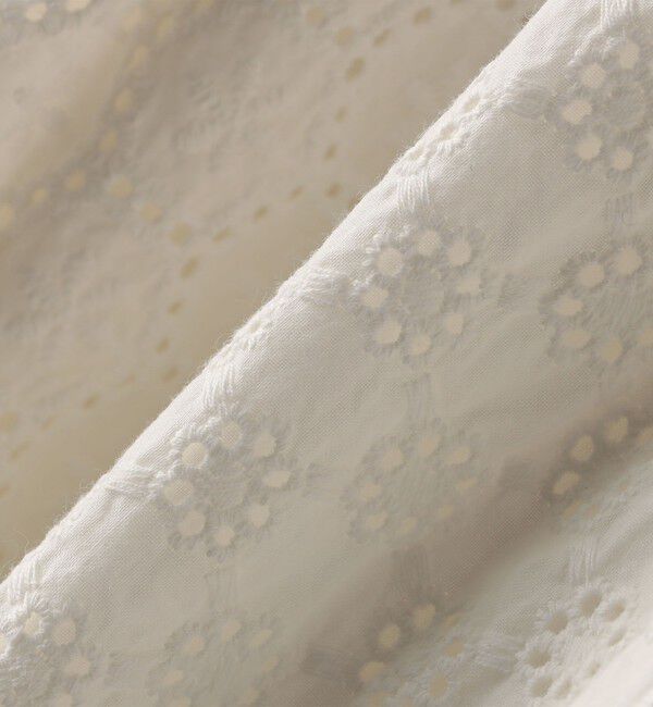 SHIPS KIDS「SHIPS KIDS:100～130cm / レース ギャザー スカート」|スカート|