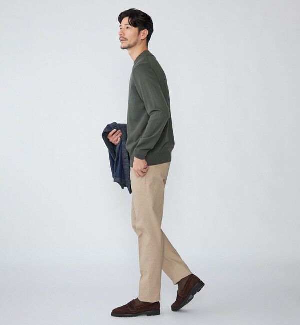 SHIPS「SHIPS: 〈手洗い可能〉ウォッシャブル コットン ツイル スラックス」|スラックス|