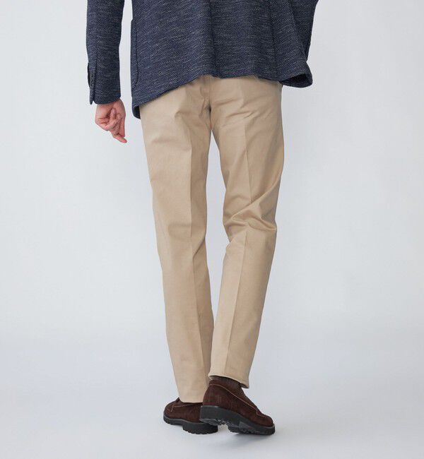 SHIPS「SHIPS: 〈手洗い可能〉ウォッシャブル コットン ツイル スラックス」|スラックス|