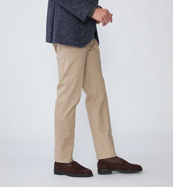 SHIPS「SHIPS: 〈手洗い可能〉ウォッシャブル コットン ツイル スラックス」|スラックス|