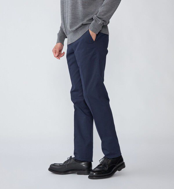 SHIPS「SHIPS: 〈手洗い可能〉ウォッシャブル コットン ツイル スラックス」|スラックス|