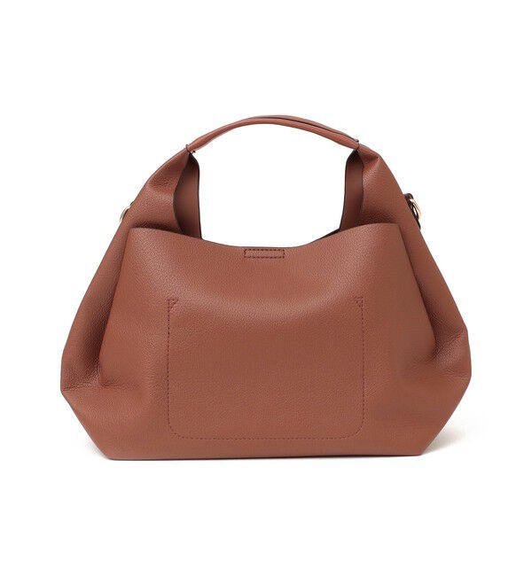 SHIPS any「SHIPS any: ゴールド プレート ワンハンドル 2WAY バッグ」|ショルダー・メッセンジャー|