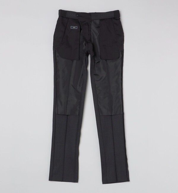 SHIPS「SHIPS:〈FUNCTION/洗濯機可能〉ウォッシャブル バーズアイ スラックス(セットアップ対応)」|スラックス|