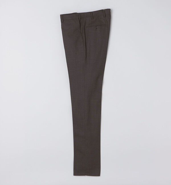 SHIPS「SHIPS:〈FUNCTION/洗濯機可能〉ウォッシャブル バーズアイ スラックス(セットアップ対応)」|スラックス|