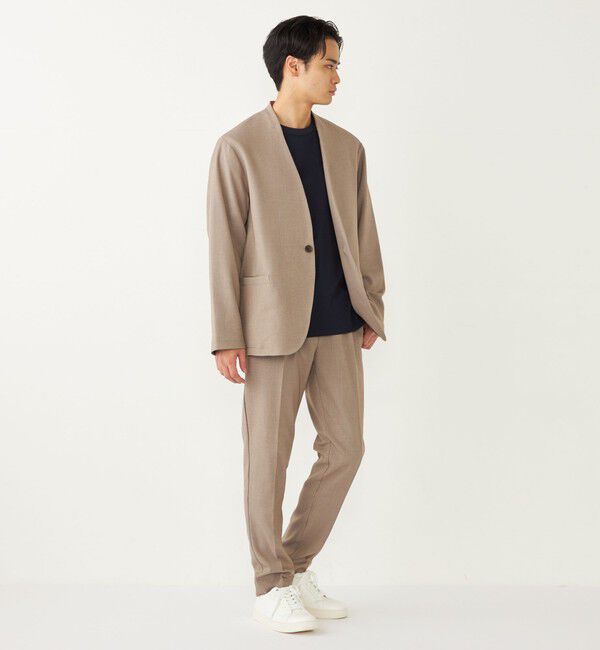 SHIPS Colors 「SHIPS Colors:〈洗濯機可能〉TR イージー スラックス(セットアップ可能)◇」|スラックス|