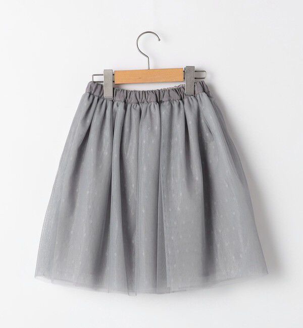 SHIPS KIDS「SHIPS KIDS:140～150cm / チュール スカート」|フレア|