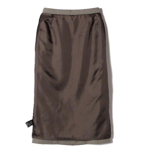 SHIPS for women「ウール混 チェック タイト スカート（セットアップ対応）」|タイト|