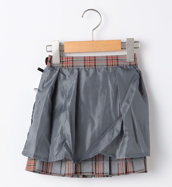 SHIPS KIDS「SHIPS KIDS:100～130cm / チェック プリーツ スカート」|スカート|