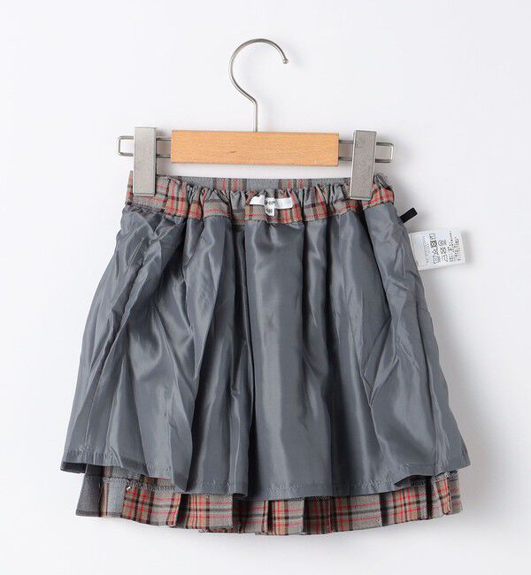 SHIPS KIDS「SHIPS KIDS:100～130cm / チェック プリーツ スカート」|スカート|