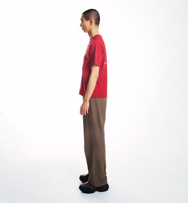 SHIPS「City Ambient Products: ツイル 2タック ワイド スラックス」|スラックス|