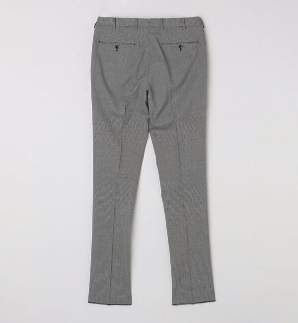 SHIPS「SHIPS:〈セットアップ対応〉ウォッシャブル セットアップ ハウンドトゥーススラックス」|スラックス|