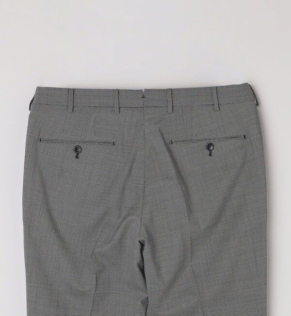 SHIPS「SHIPS:〈セットアップ対応〉ウォッシャブル セットアップ ハウンドトゥーススラックス」|スラックス|