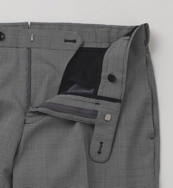 SHIPS「SHIPS:〈セットアップ対応〉ウォッシャブル セットアップ ハウンドトゥーススラックス」|スラックス|