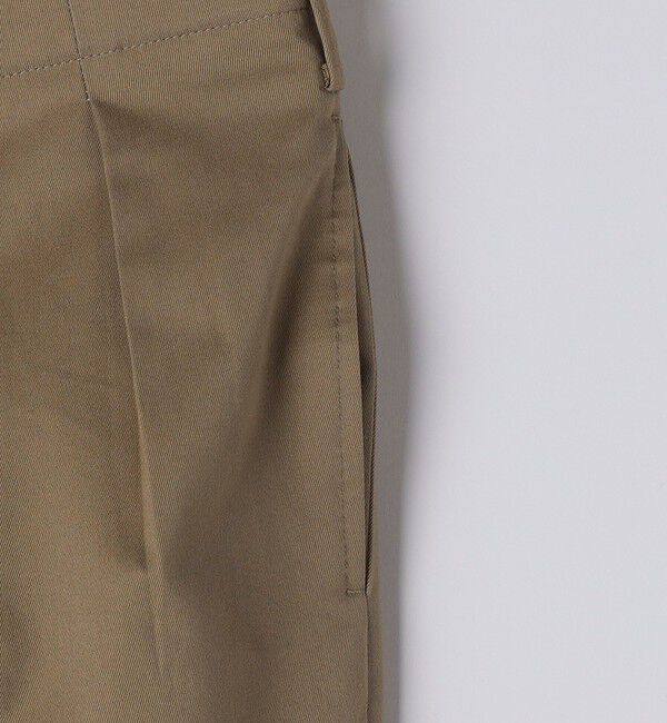 SHIPS「Fumiya Hirano: EDWARD コットンギャバジン トラウザーズ」|スラックス|