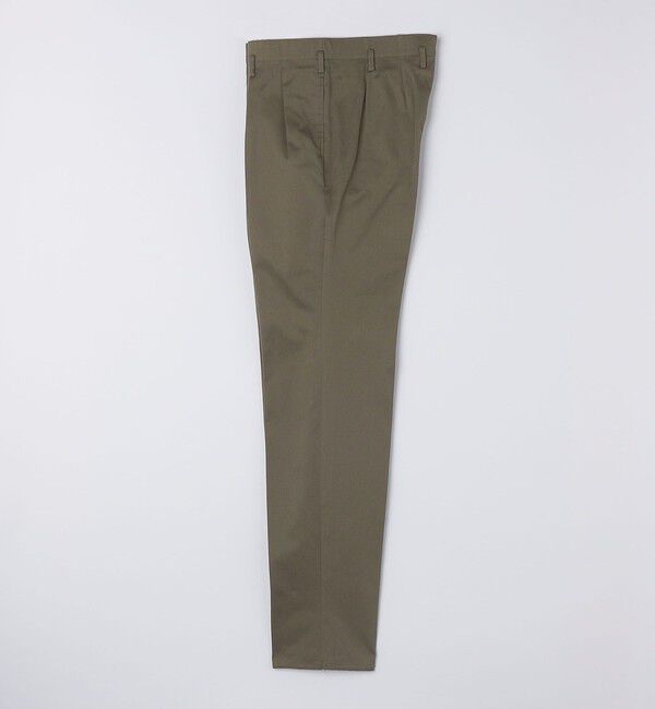 SHIPS「Fumiya Hirano: EDWARD コットンギャバジン トラウザーズ」|スラックス|