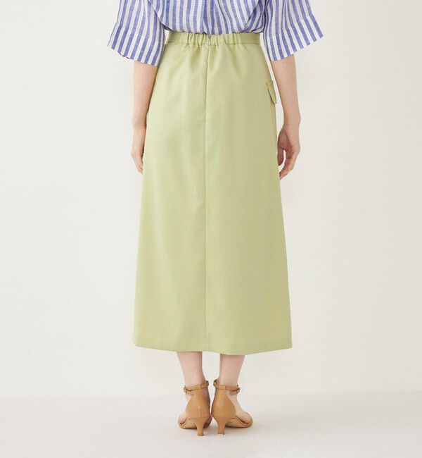 SHIPS Colors 「SHIPS Colors:〈手洗い可能〉ブッチャー ポケット スカート」|タイト|