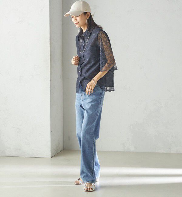 SHIPS for women「Revis.:〈UVカット/撥水〉リボン キャップ」|キャップ・キャスケット|