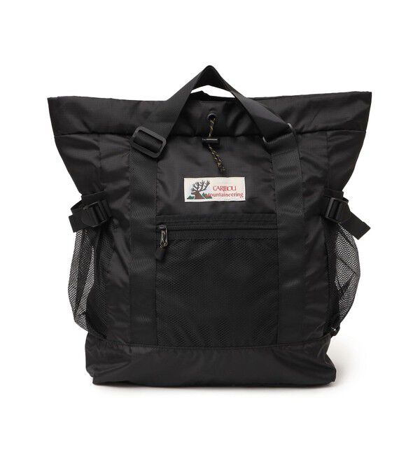 SHIPS any「CARIBOU MOUNTAINEERING: ライト ウェイト バックパック」|リュック|ブラック