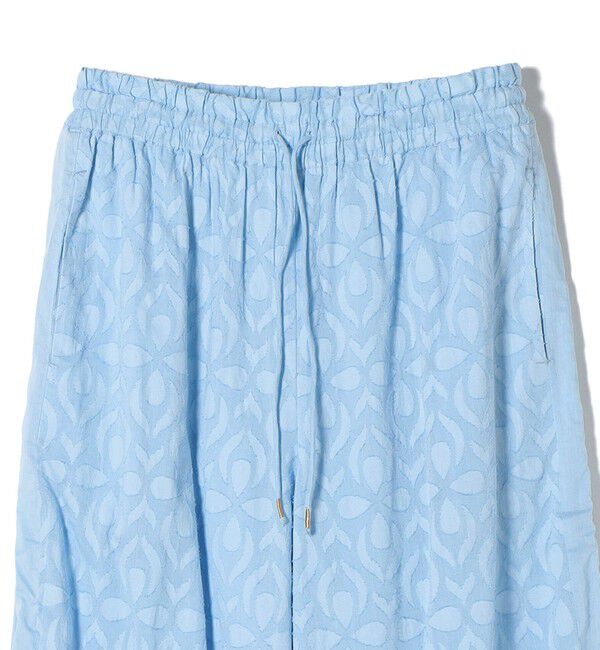 SHIPS for women「〈手洗い可能〉コットン ドビー ウエスト ゴム ギャザー パンツ」|その他|